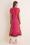 Alchemy Placee Swing Dress with Feathers