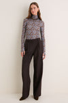 Autumn Vine Blue Viento Turtleneck