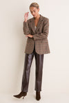 Madera Lana Recycled Leather Pant