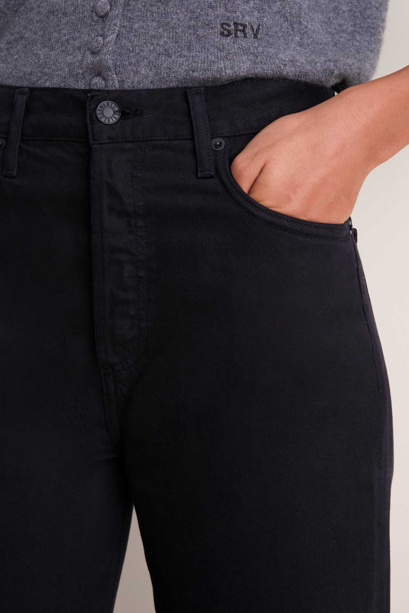 Obscura High Rise Wide Leg Ren Jean