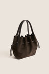 Ganache Suede Mini Scallop Tote