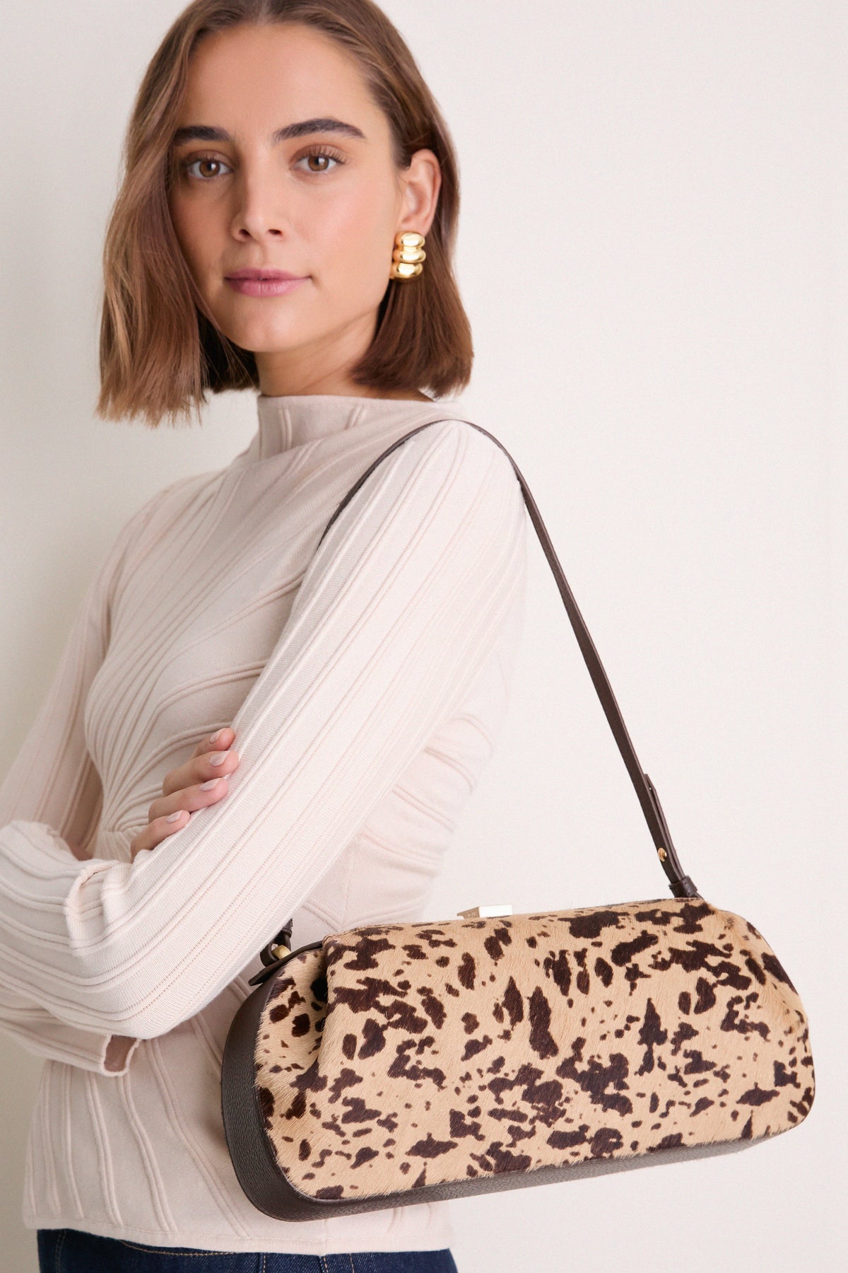 Cow Pony Oyster Clutch