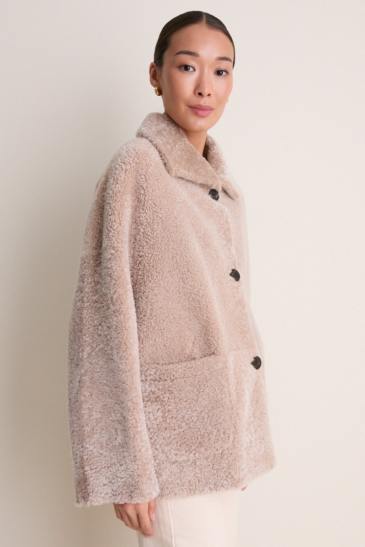 Sand Isabella Merinillo Alba Nappa Jacket