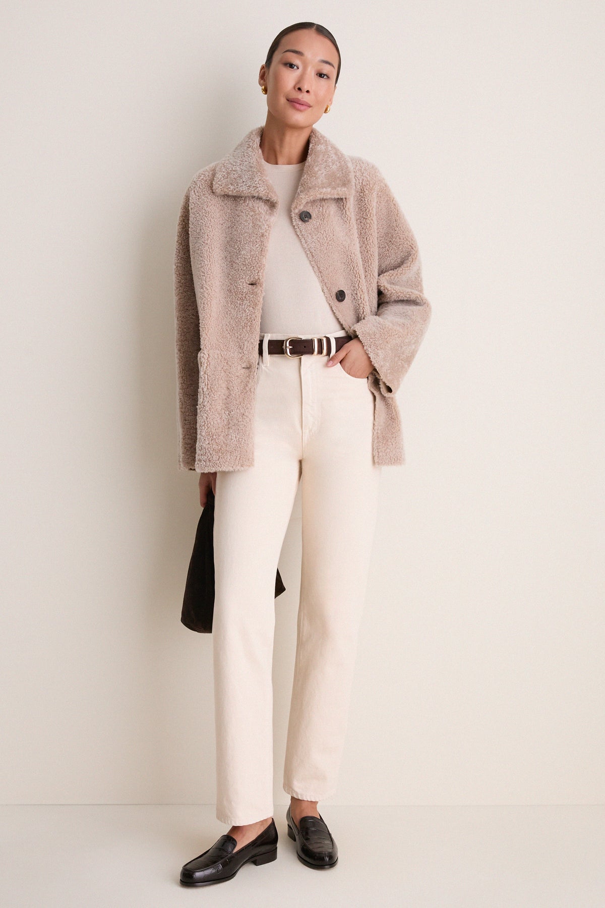 Sand Isabella Merinillo Alba Nappa Jacket