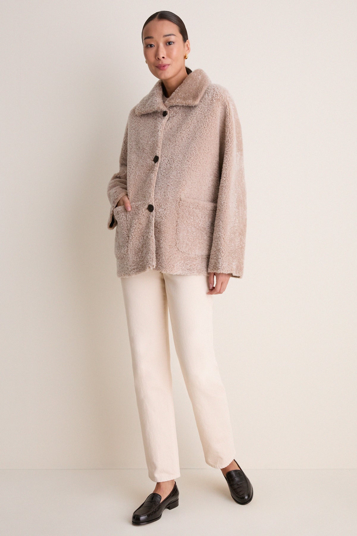 Sand Isabella Merinillo Alba Nappa Jacket