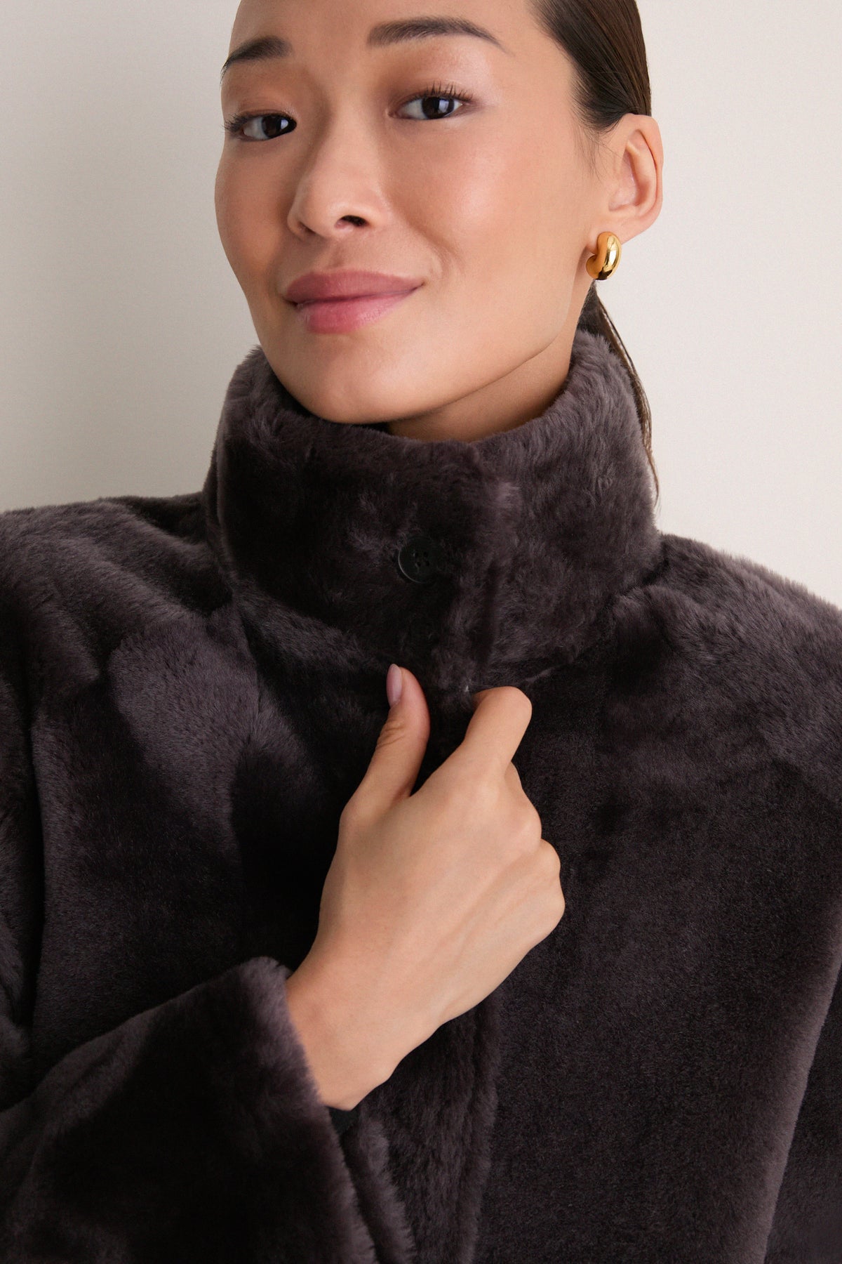 Soil Ariana Merinillo Lacon Nappa Jacket