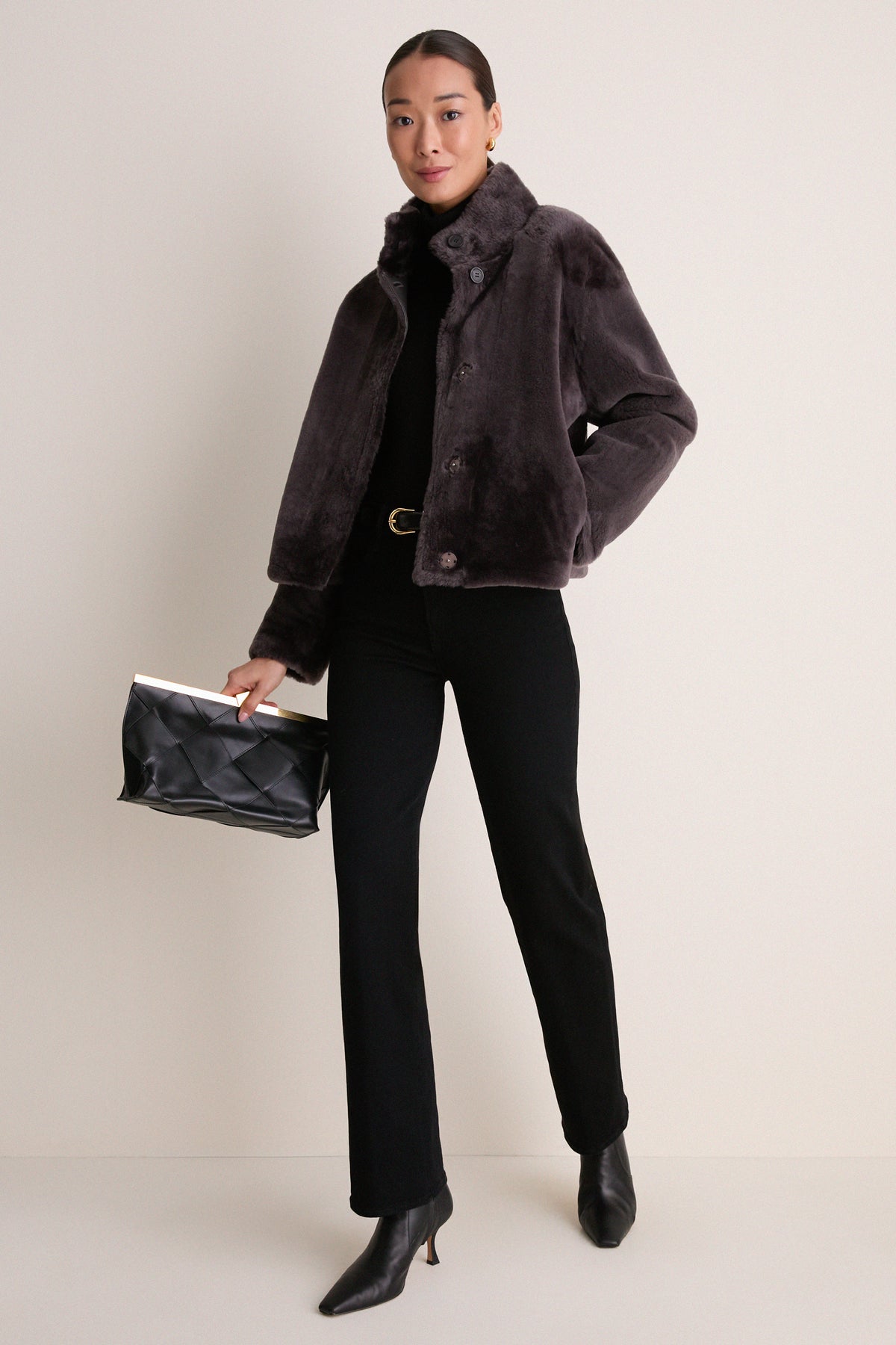 Soil Ariana Merinillo Lacon Nappa Jacket