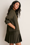Dark Olive Regina Mini Dress