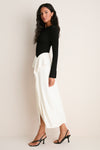 Black Multi Ornella Midi Dress