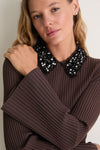 Chocolate Black Mazie Midi Dress