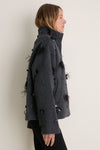 Black Embellished Siena Jacket