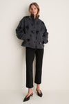 Black Embellished Siena Jacket