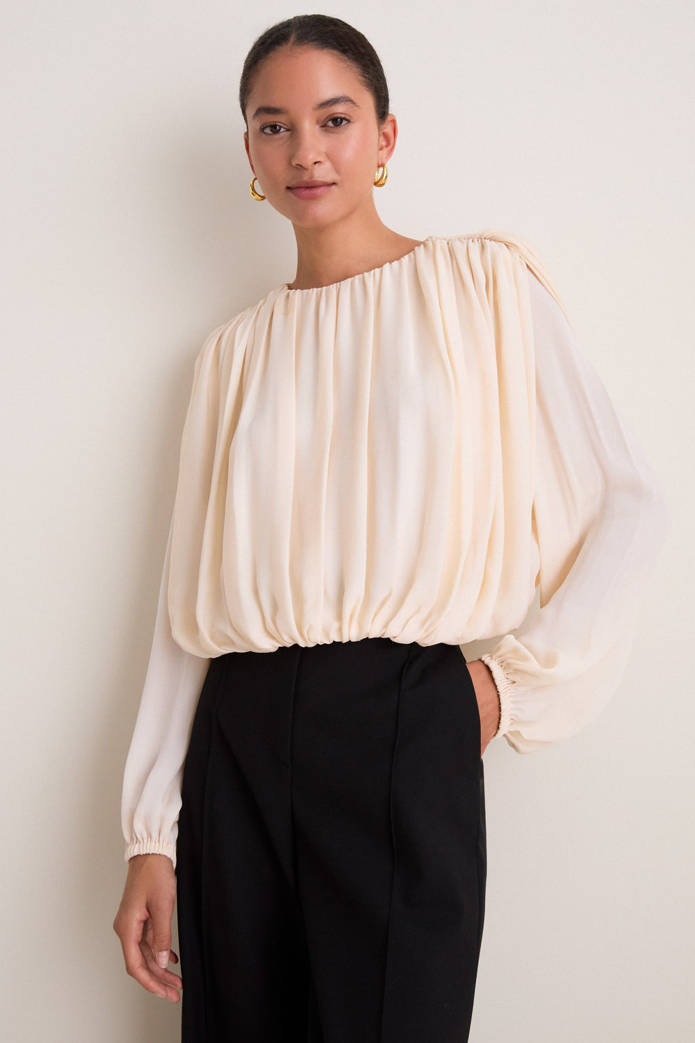 Oyster Frida Long Sleeve Top