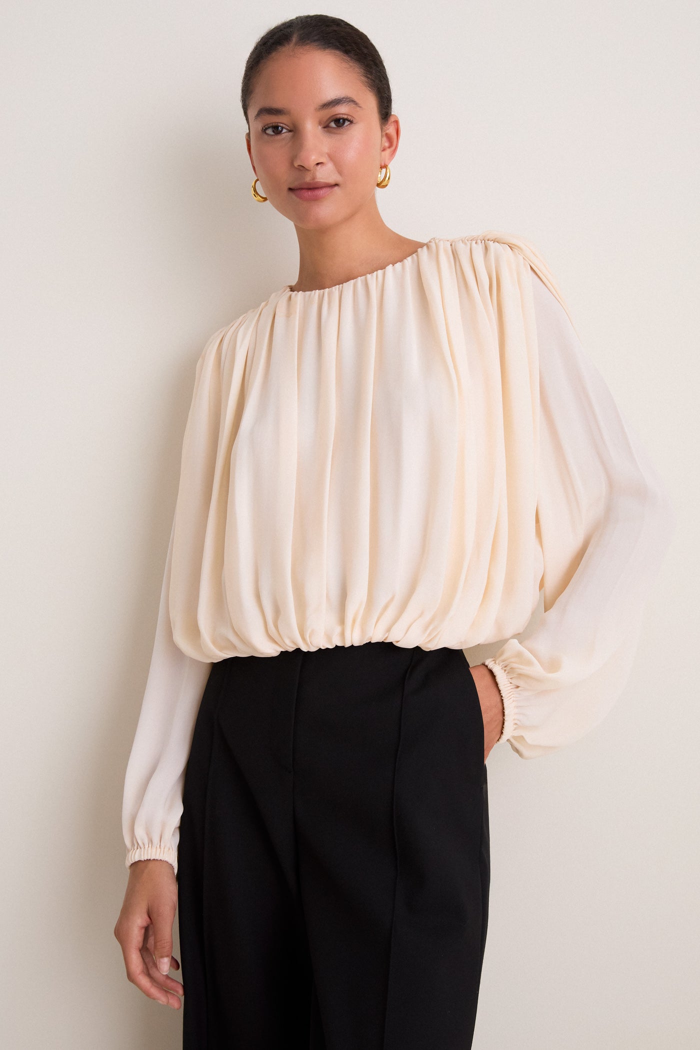 Oyster Frida Long Sleeve Top