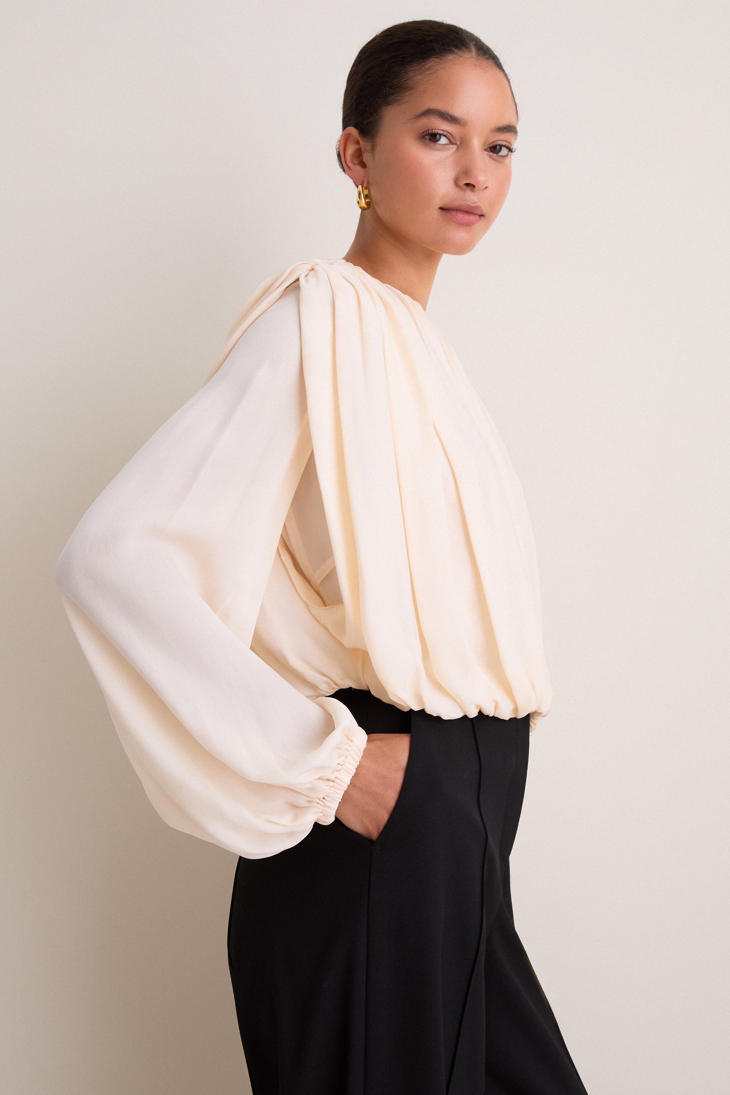 Oyster Frida Long Sleeve Top