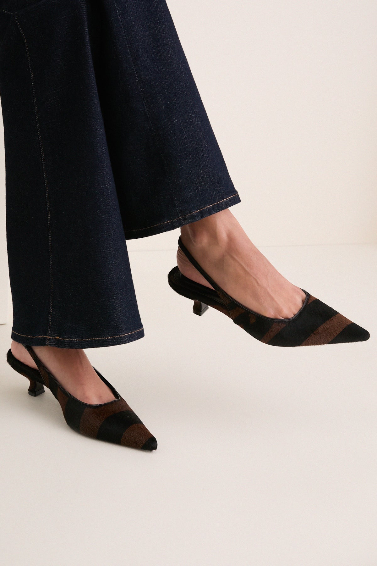 Cacao Multi Jenny Heels