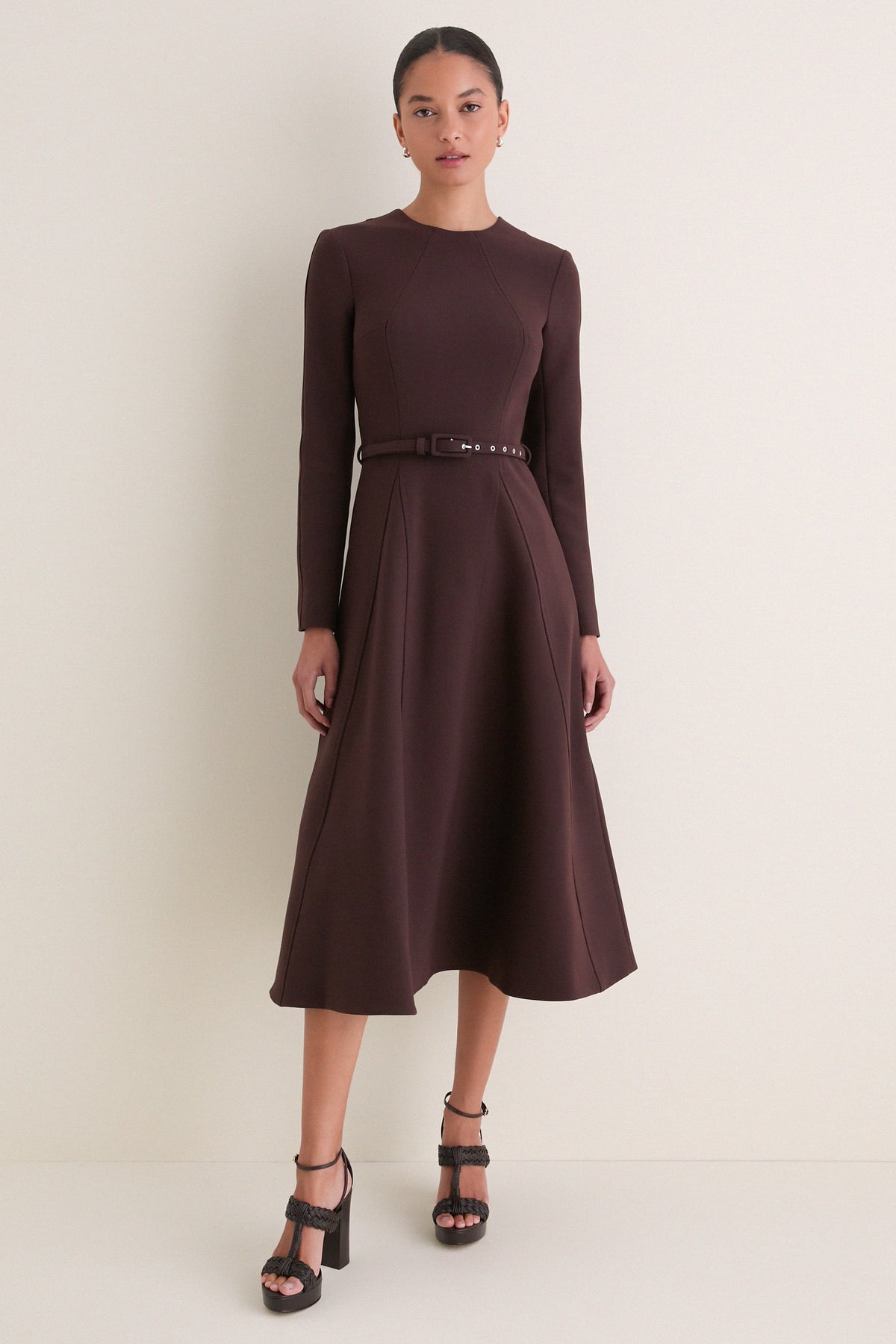Chocolate Olivienne Dress