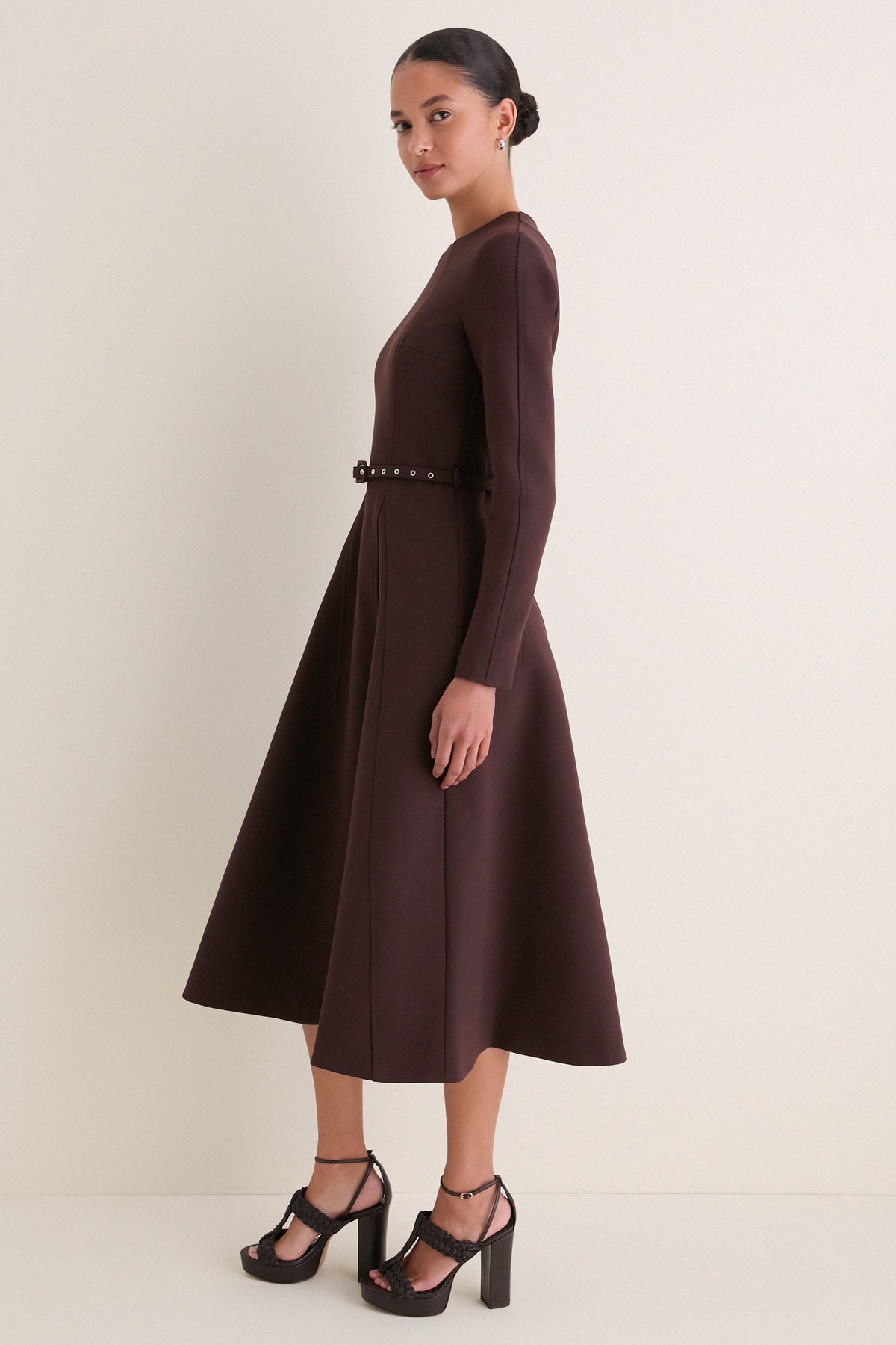 Chocolate Olivienne Dress