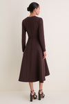 Chocolate Olivienne Dress