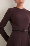 Chocolate Olivienne Dress