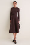 Chocolate Olivienne Dress
