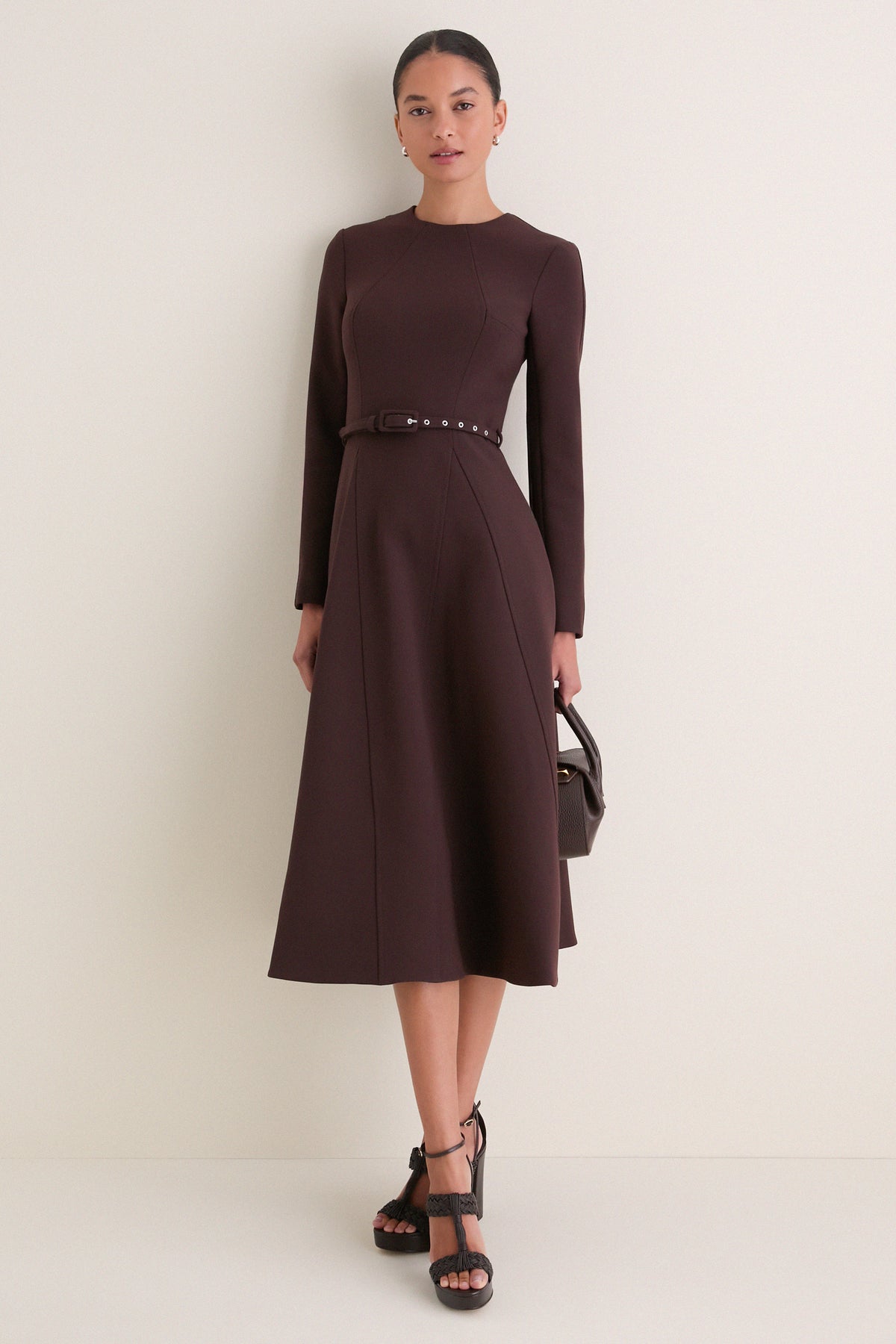 Chocolate Olivienne Dress