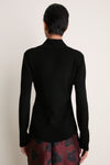 Black Wool Reno Shirt