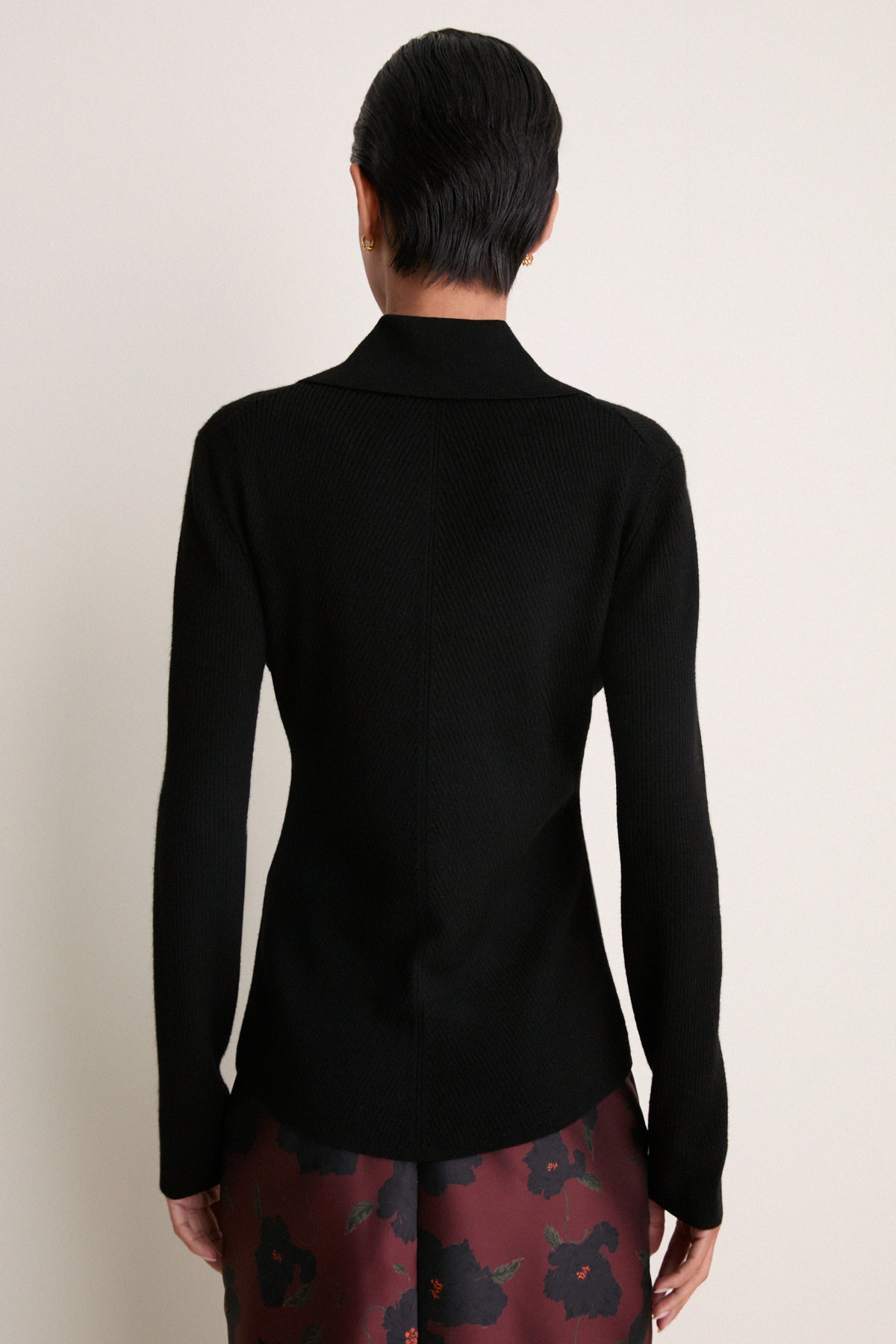 Black Wool Reno Shirt