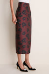 Red and Black Breezy Poppy Lorelei Skirt