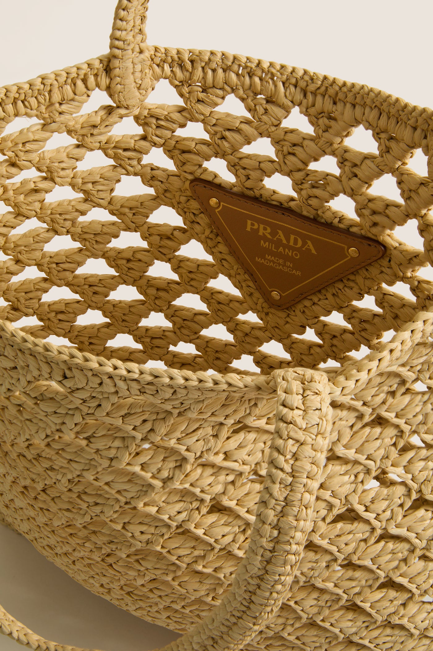 PRADA Beige Tote Bag