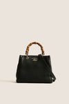 GUCCI Black Cowhide Leather Two-Way Shoulder Bag