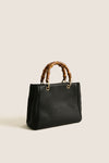 GUCCI Black Cowhide Leather Two-Way Shoulder Bag