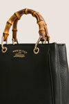 GUCCI Black Cowhide Leather Two-Way Shoulder Bag