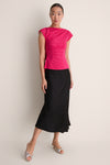 Raspberry Moire Atticus Top