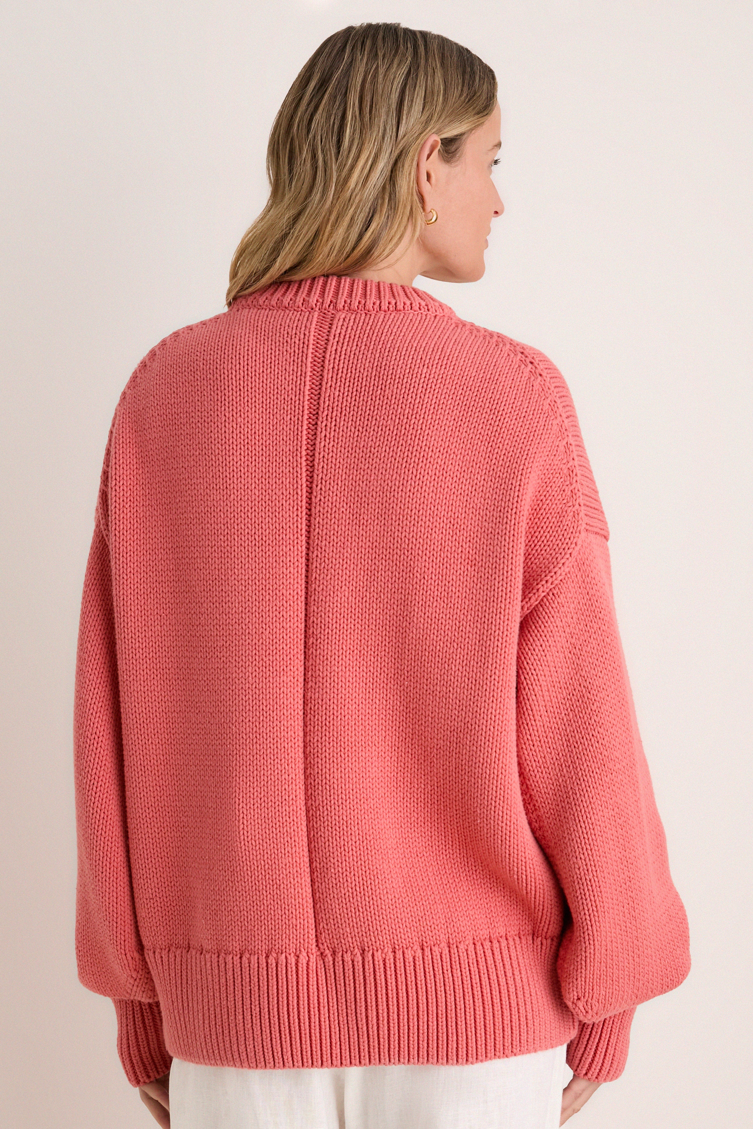 Nantucket Reds Cotton Genevieve Sweater