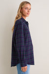 Tartan Plaid Boyfriend Shirt