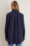 Tartan Plaid Boyfriend Shirt