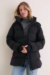 Black New Impact Quilted Waterproof Jacket