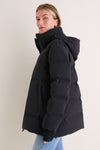 Black New Impact Quilted Waterproof Jacket