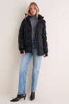 Black New Impact Quilted Waterproof Jacket