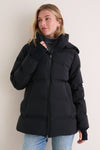 Black New Impact Quilted Waterproof Jacket