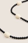 Black and Ivory Myra Necklace