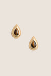 Gold and Brown Vale Earrings