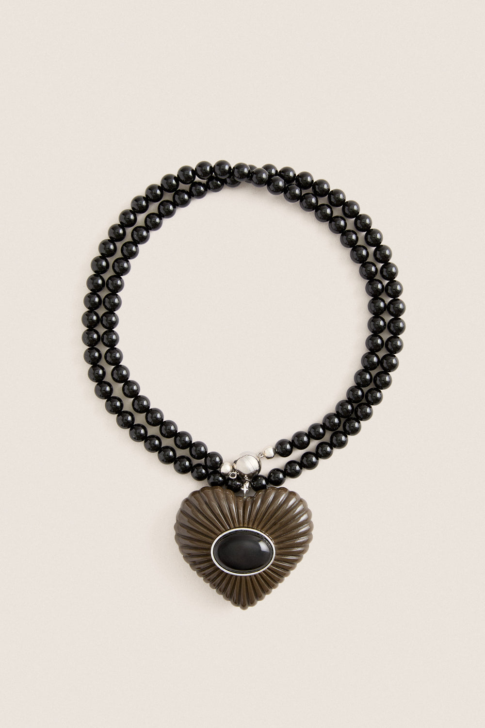 Black and Brown Solis Necklace