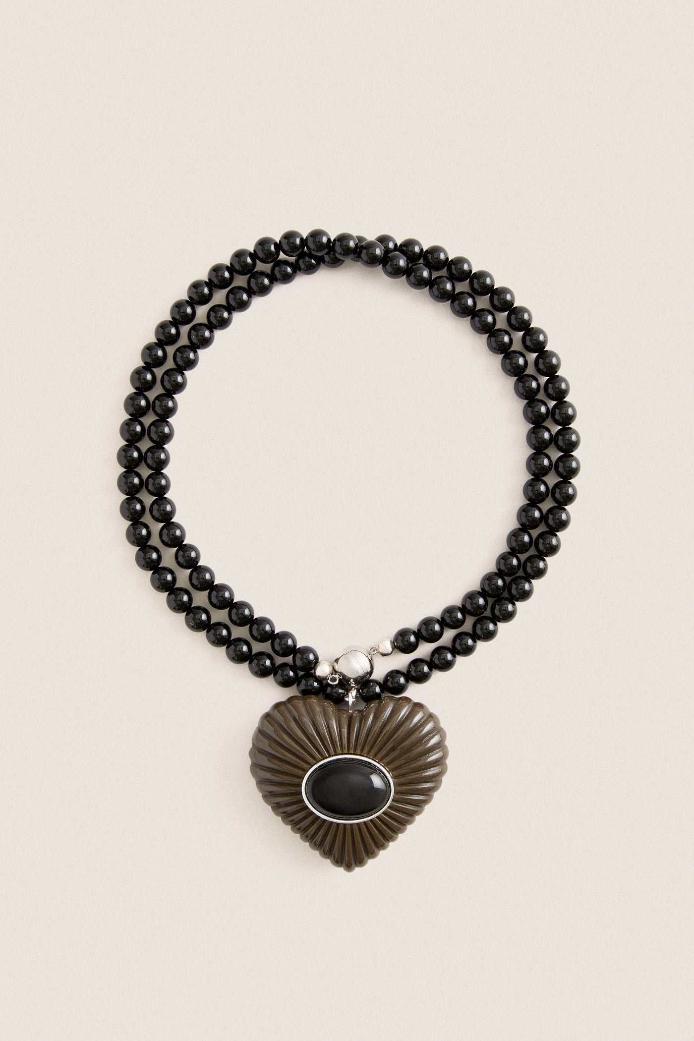 Black and Brown Solis Necklace