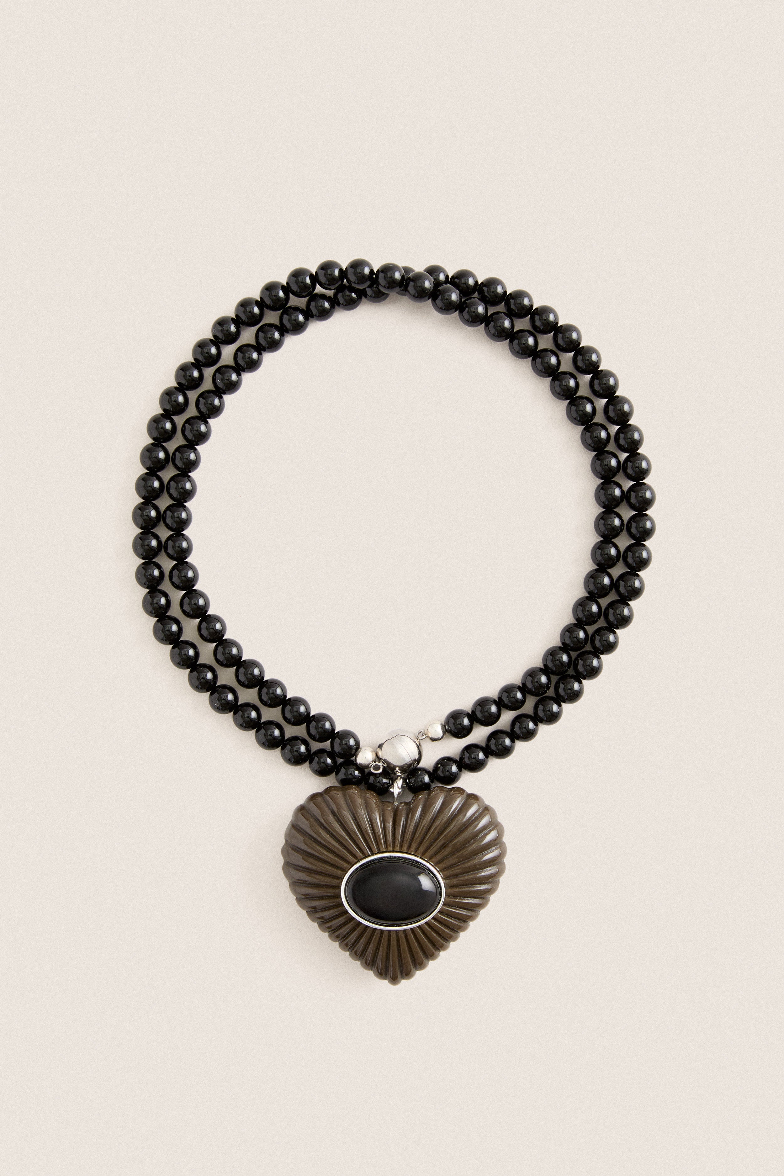 Black and Brown Solis Necklace