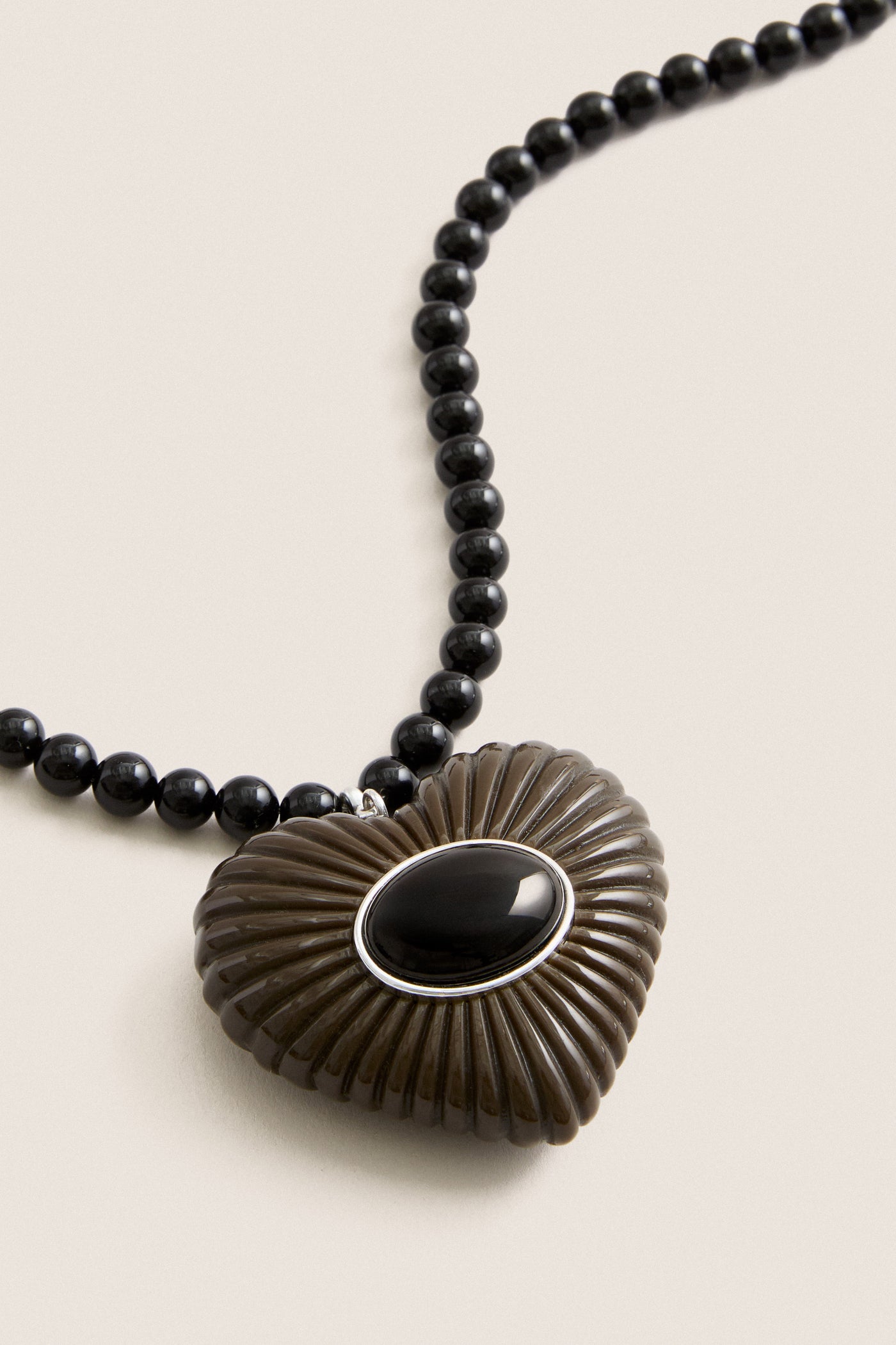 Black and Brown Solis Necklace