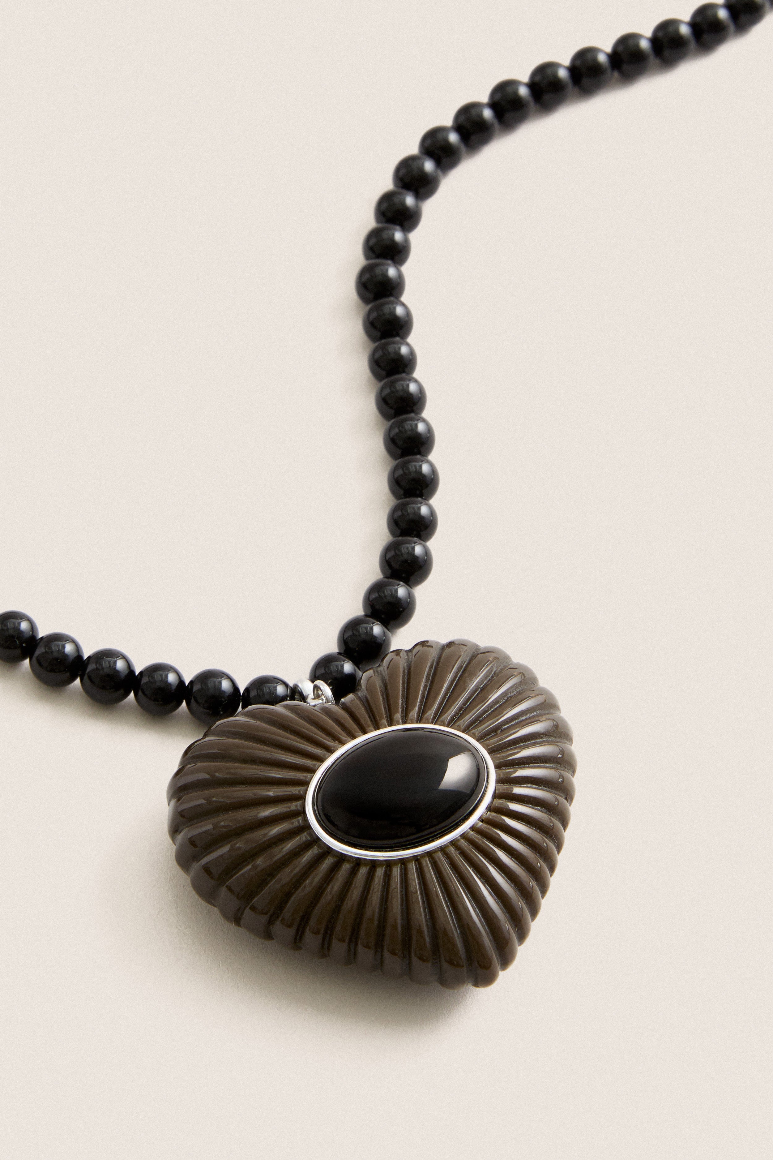 Black and Brown Solis Necklace