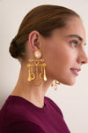 Gold Valette Earrings