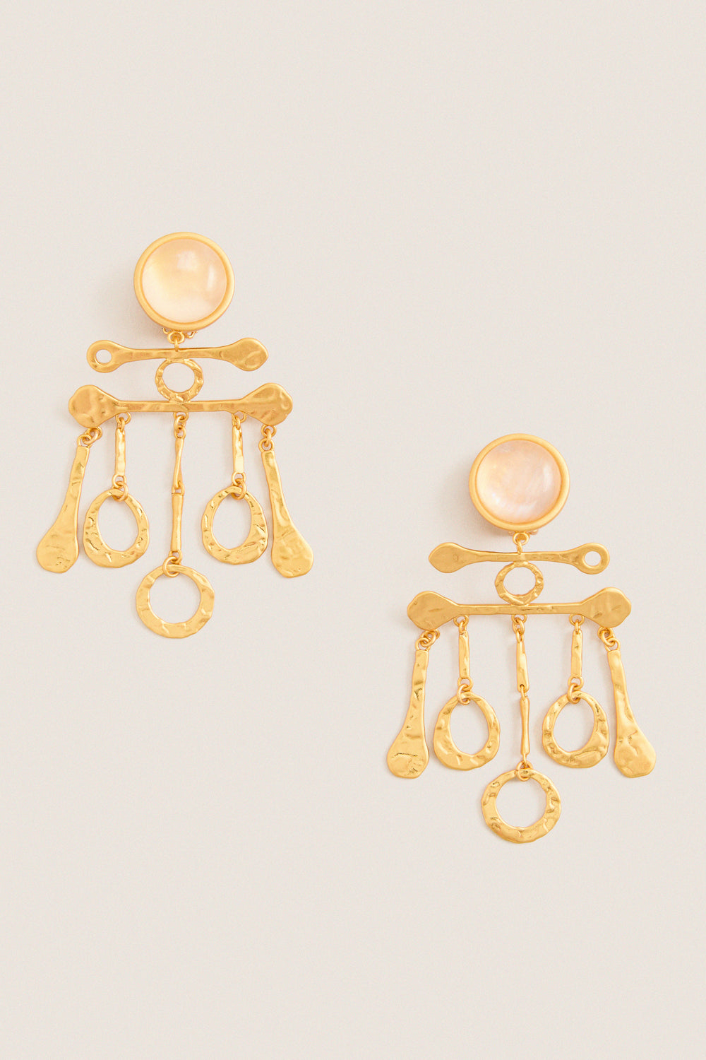 Gold Valette Earrings